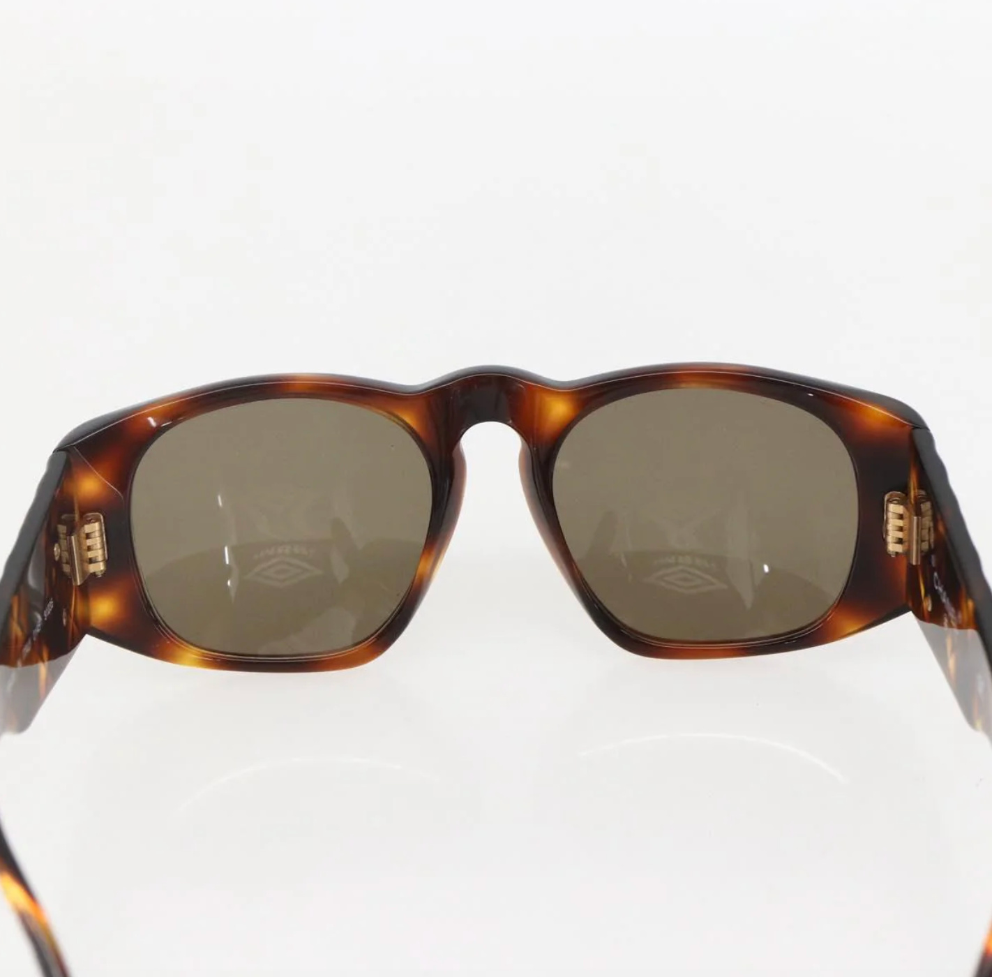 TRE49 - Chanel sunglasses plastic brown CC - 8