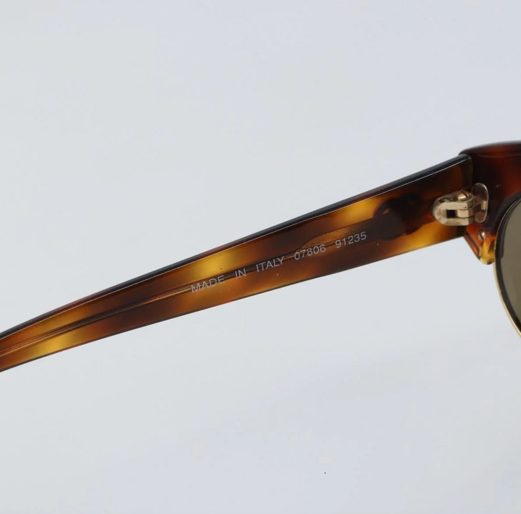 TRE50 - Chanel sunglasses plastic brown CC - 10