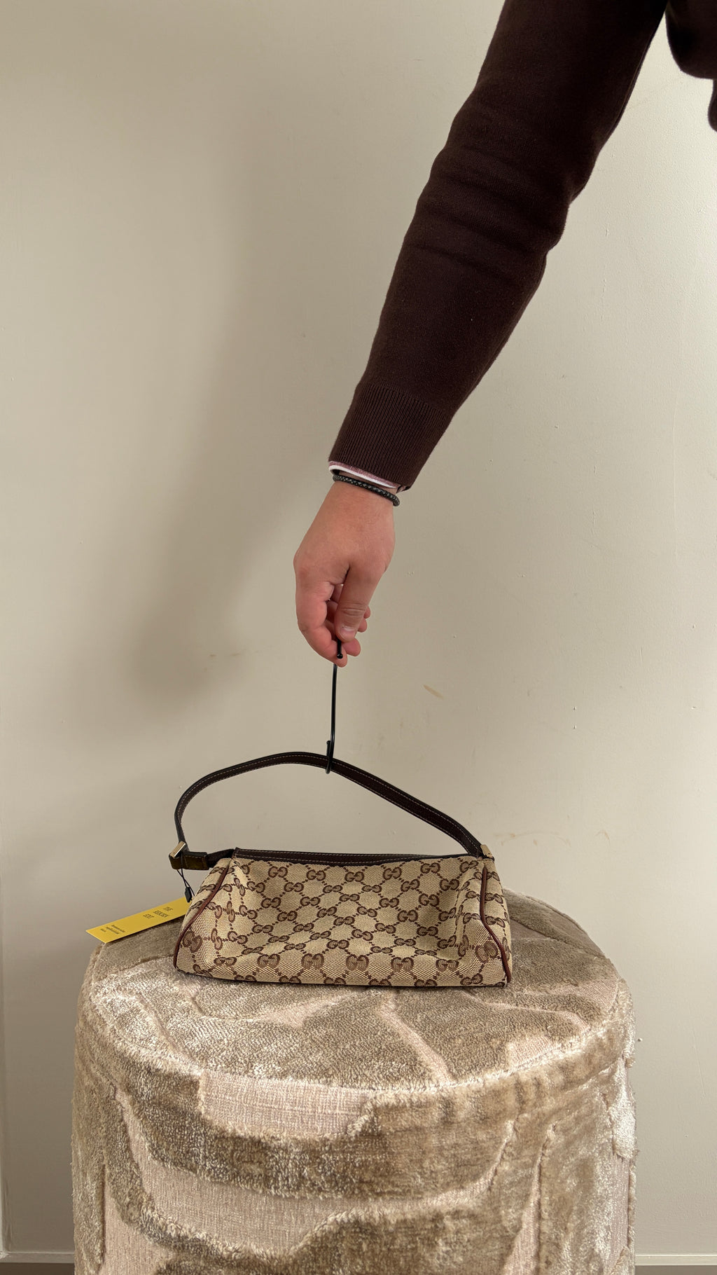 TRE52 - Gucci Abbey Accessory Pouch beige - 5