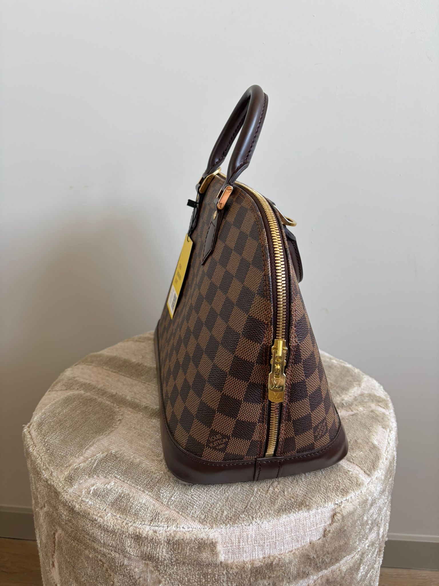 TRE62 - Louis Vuitton Alma PM Damier Ebène - 10