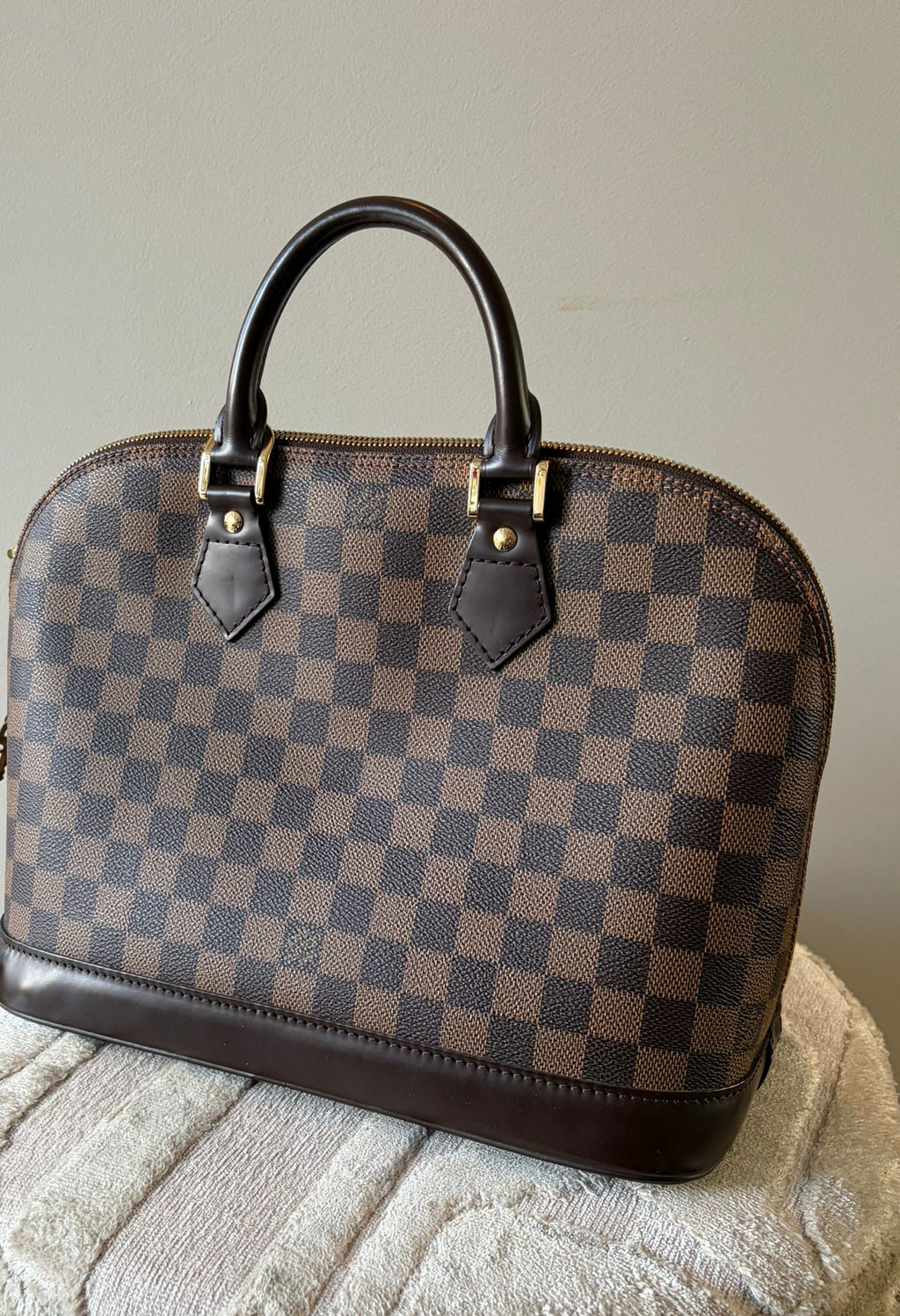 TRE62 - Louis Vuitton Alma PM Damier Ebène - 2