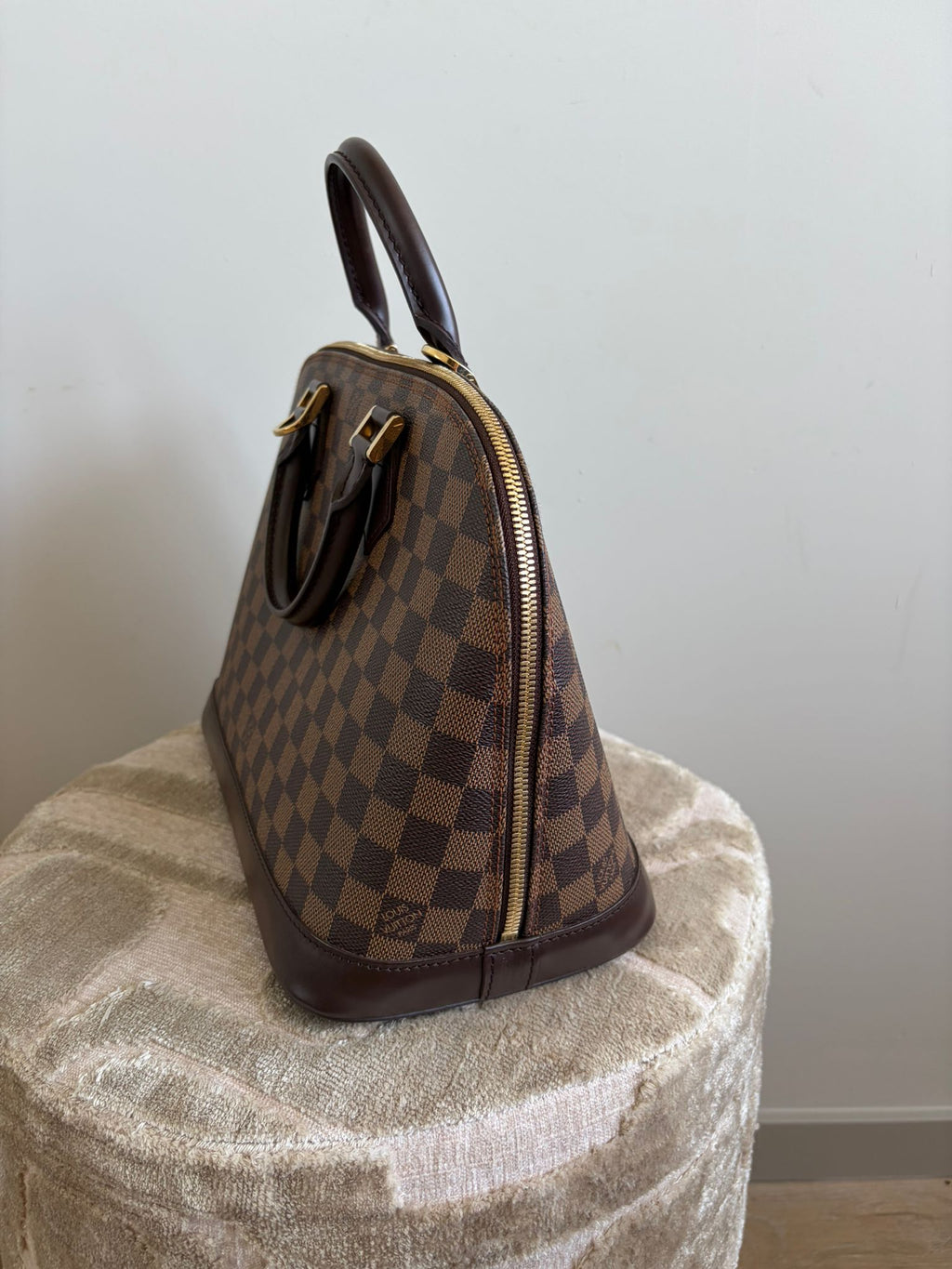 TRE62 - Louis Vuitton Alma PM Damier Ebène - 5