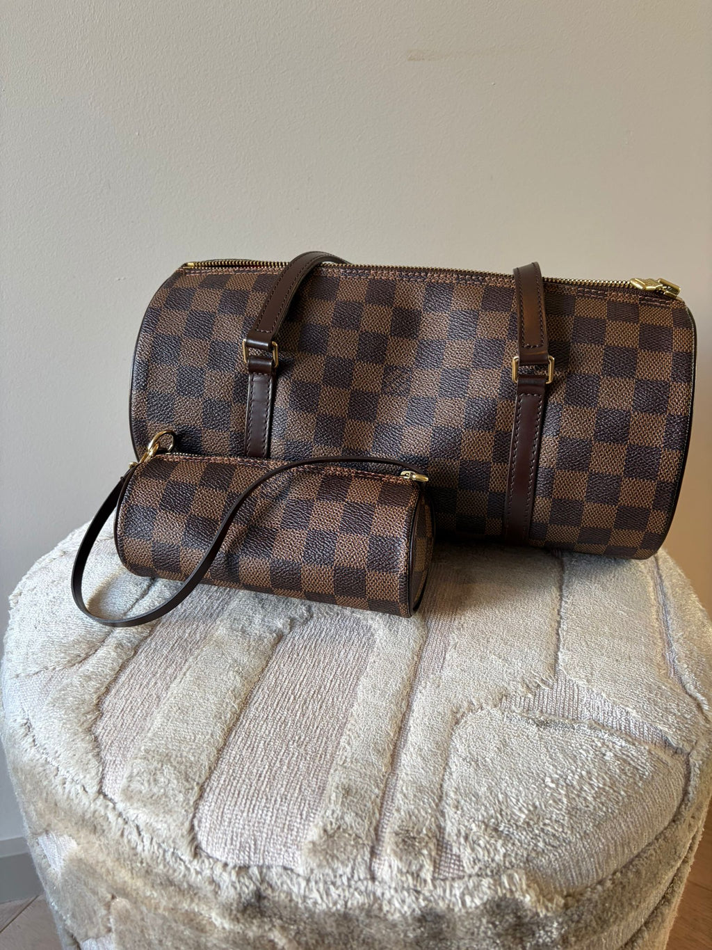 TRE65 - Louis Vuitton Papillon 30 Damier Ebène - 2