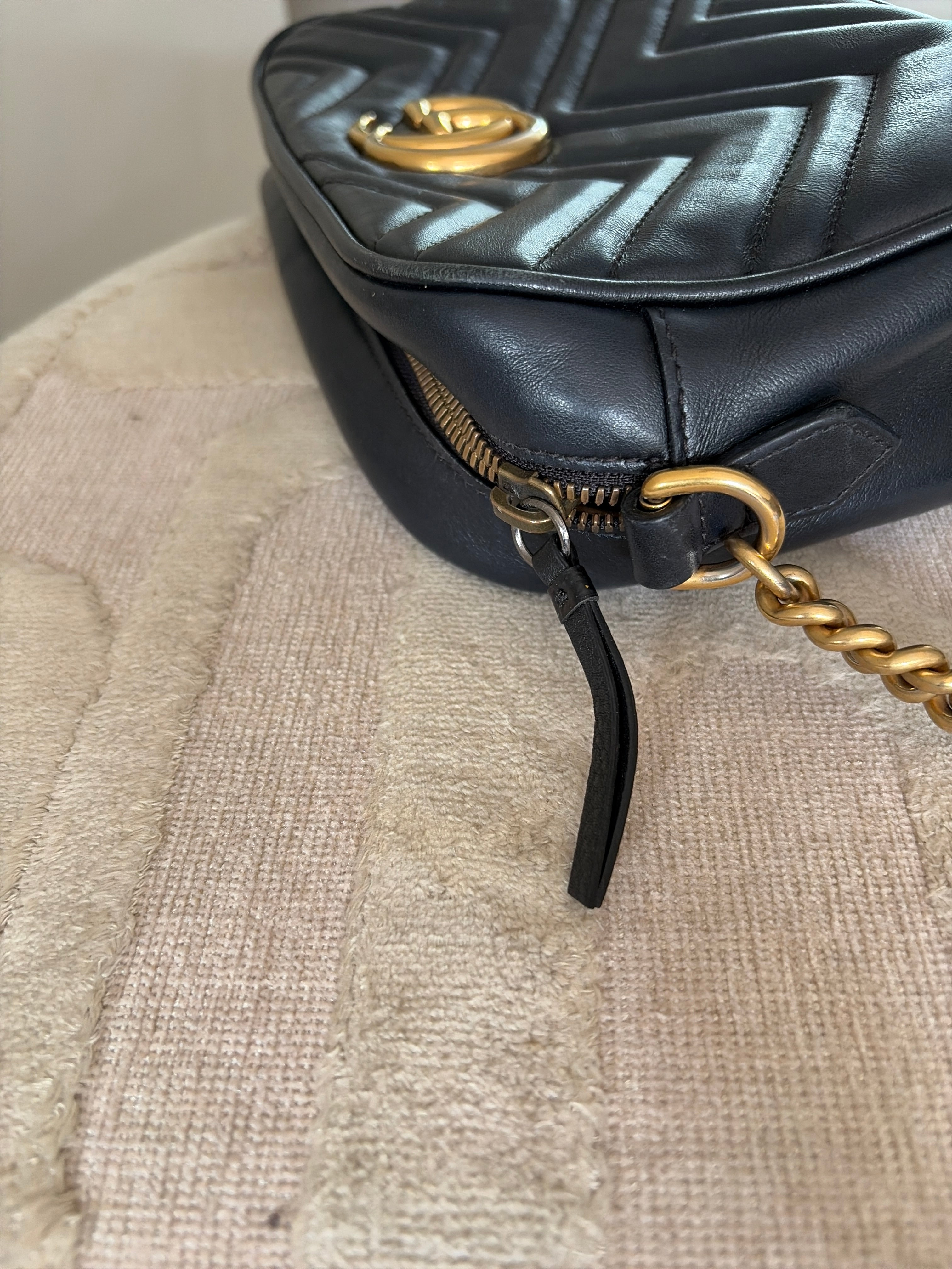TRE67 - Gucci GG Marmont Small Black - 10