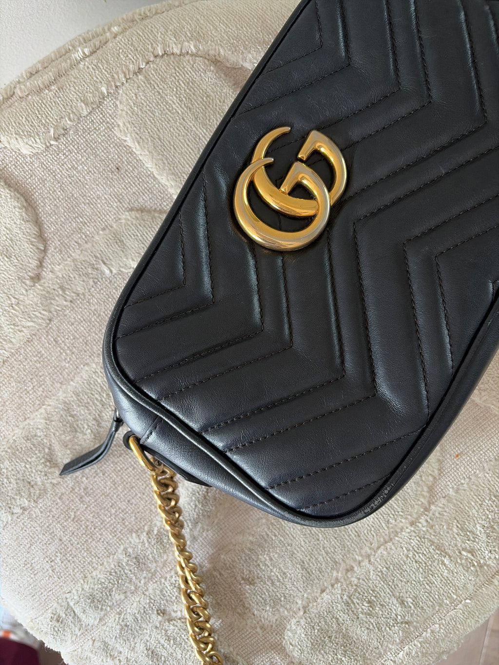 TRE67 - Gucci GG Marmont Small Black - 11