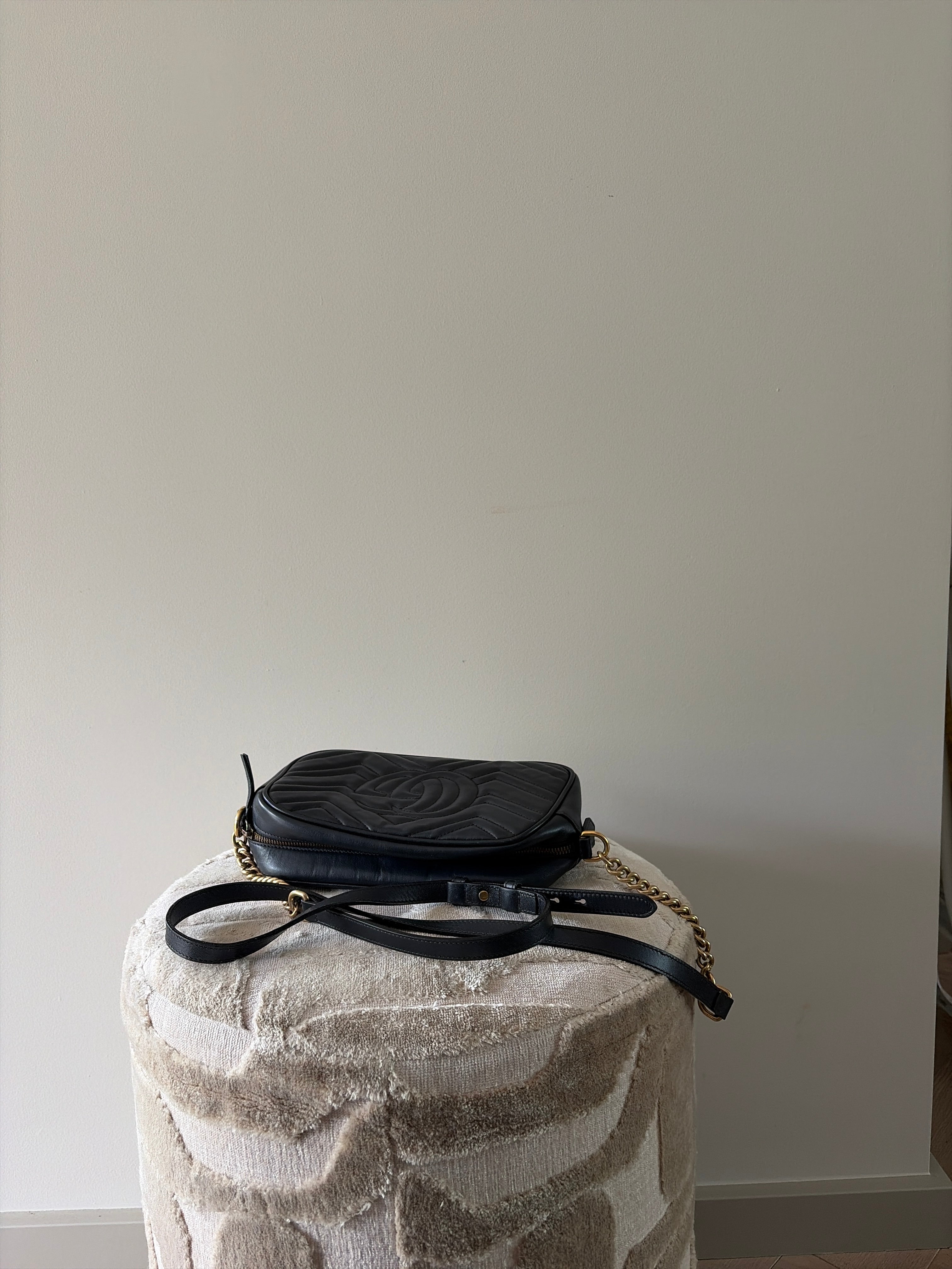 TRE67 - Gucci GG Marmont Small Black - 13