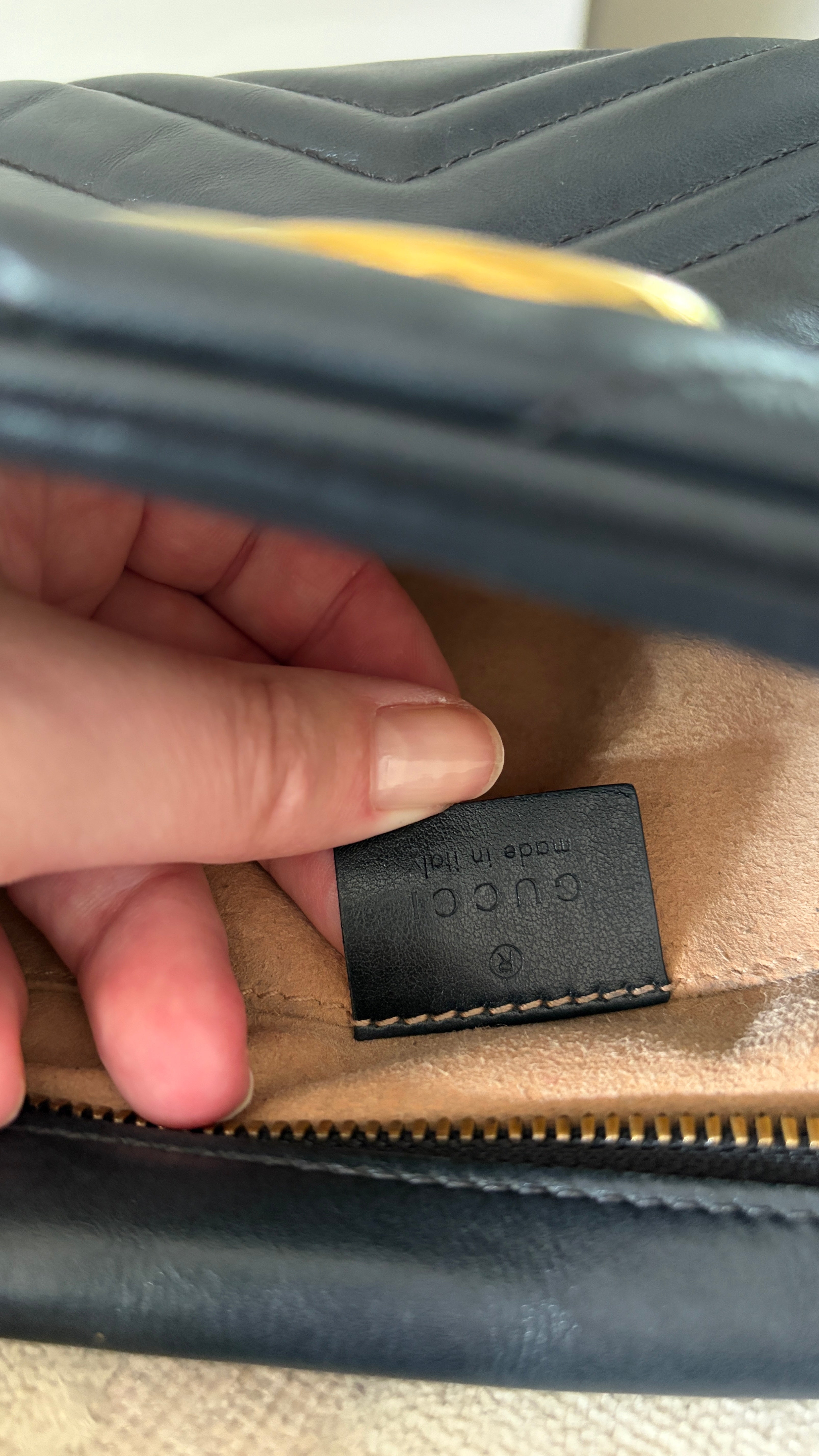 TRE67 - Gucci GG Marmont Small Black - 15