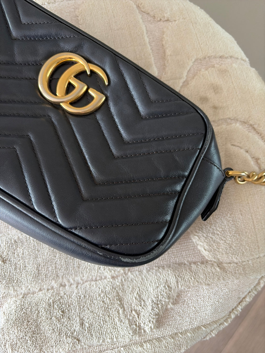 TRE67 - Gucci GG Marmont Small Black - 19
