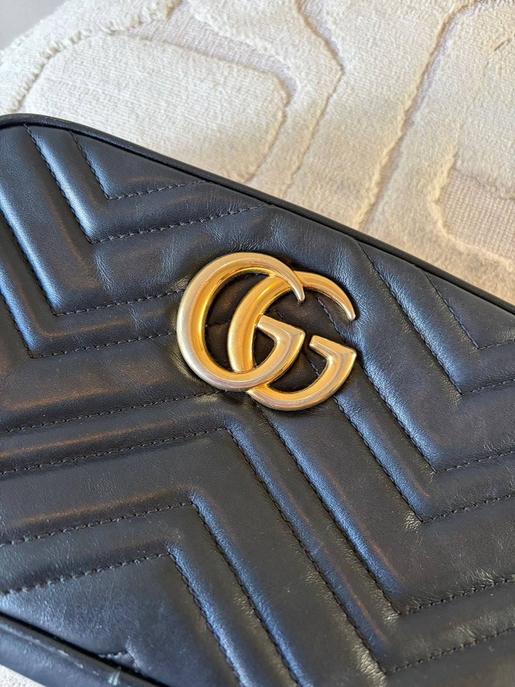TRE67 - Gucci GG Marmont Small Black - 3