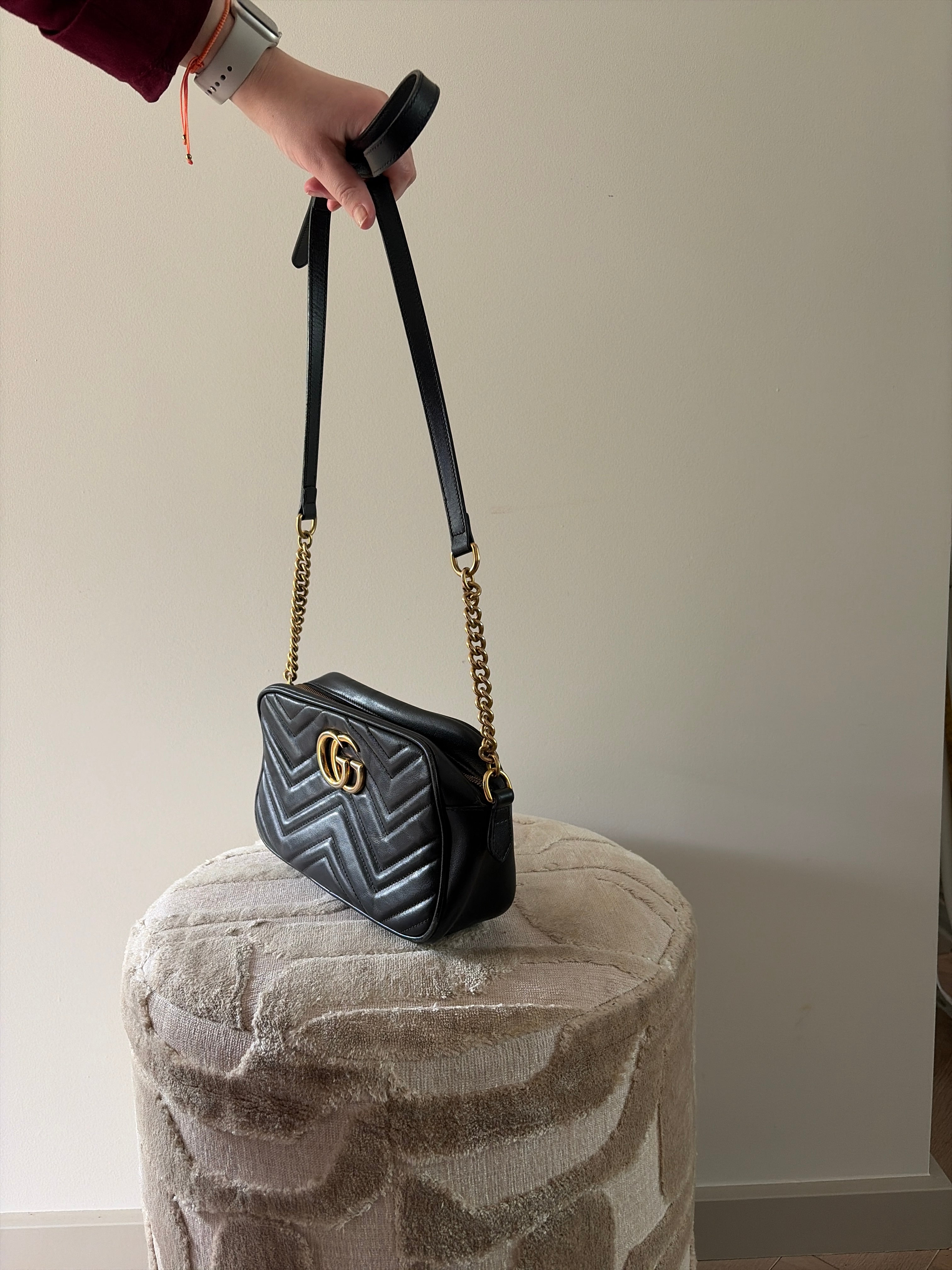 TRE67 - Gucci GG Marmont Small Black - 4