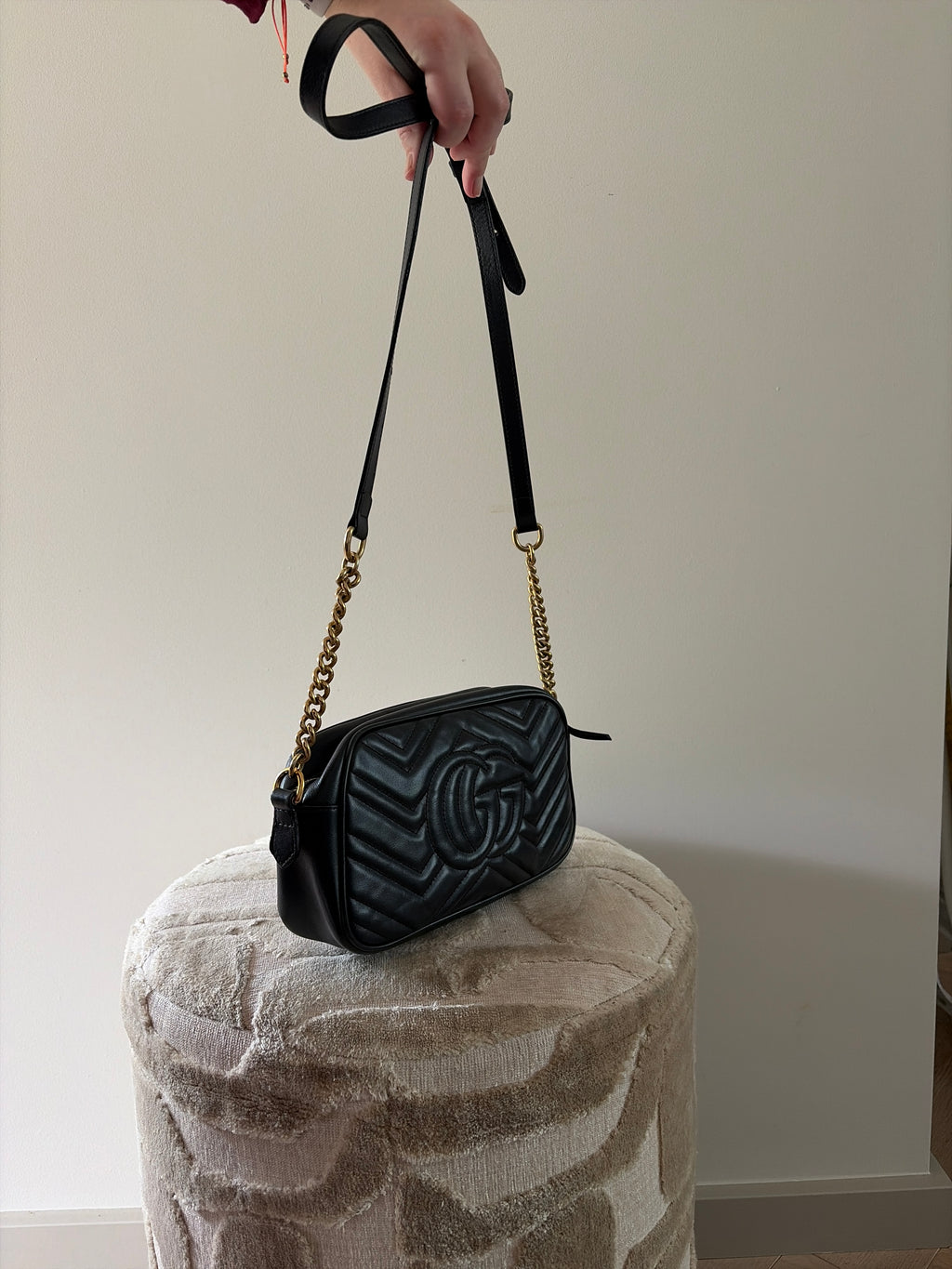 TRE67 - Gucci GG Marmont Small Black - 6