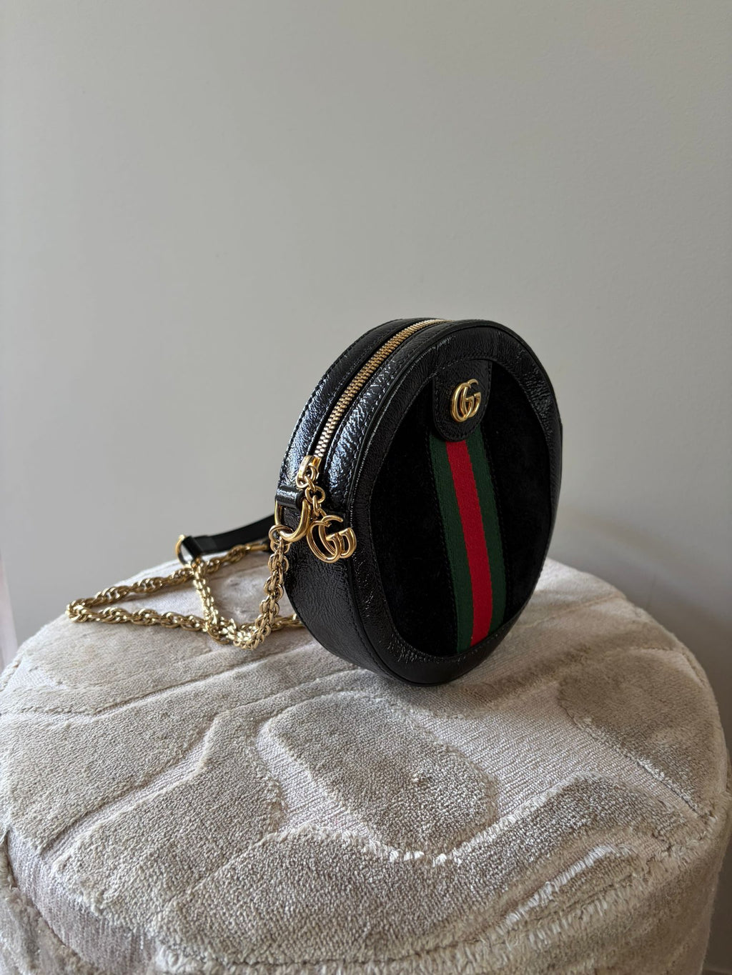 TRE74 - Gucci Ophidia Round Shoulder Crossbody Bag - 2