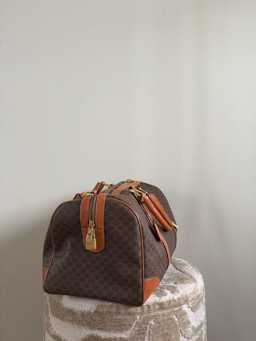 TRE99 - CELINE Macadam Canvas Boston Bag - 2