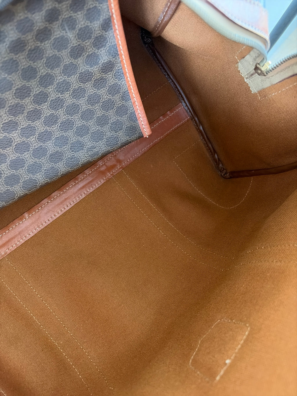 TRE99 - CELINE Macadam Canvas Boston Bag - 21