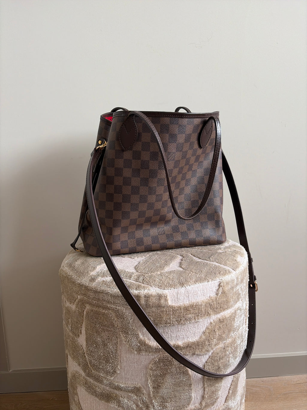 Vachetta crossbody strap - donkerbruin (Speedy, Alma, Neverfull, Keepall) - 10