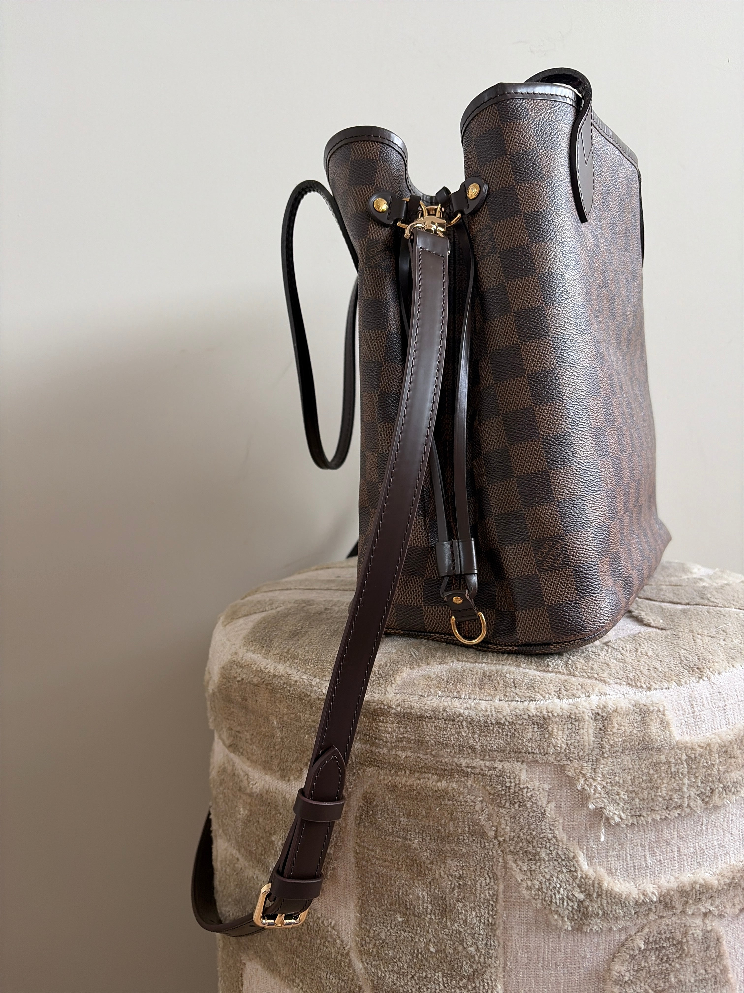 Vachetta crossbody strap - donkerbruin (Speedy, Alma, Neverfull, Keepall) - 12