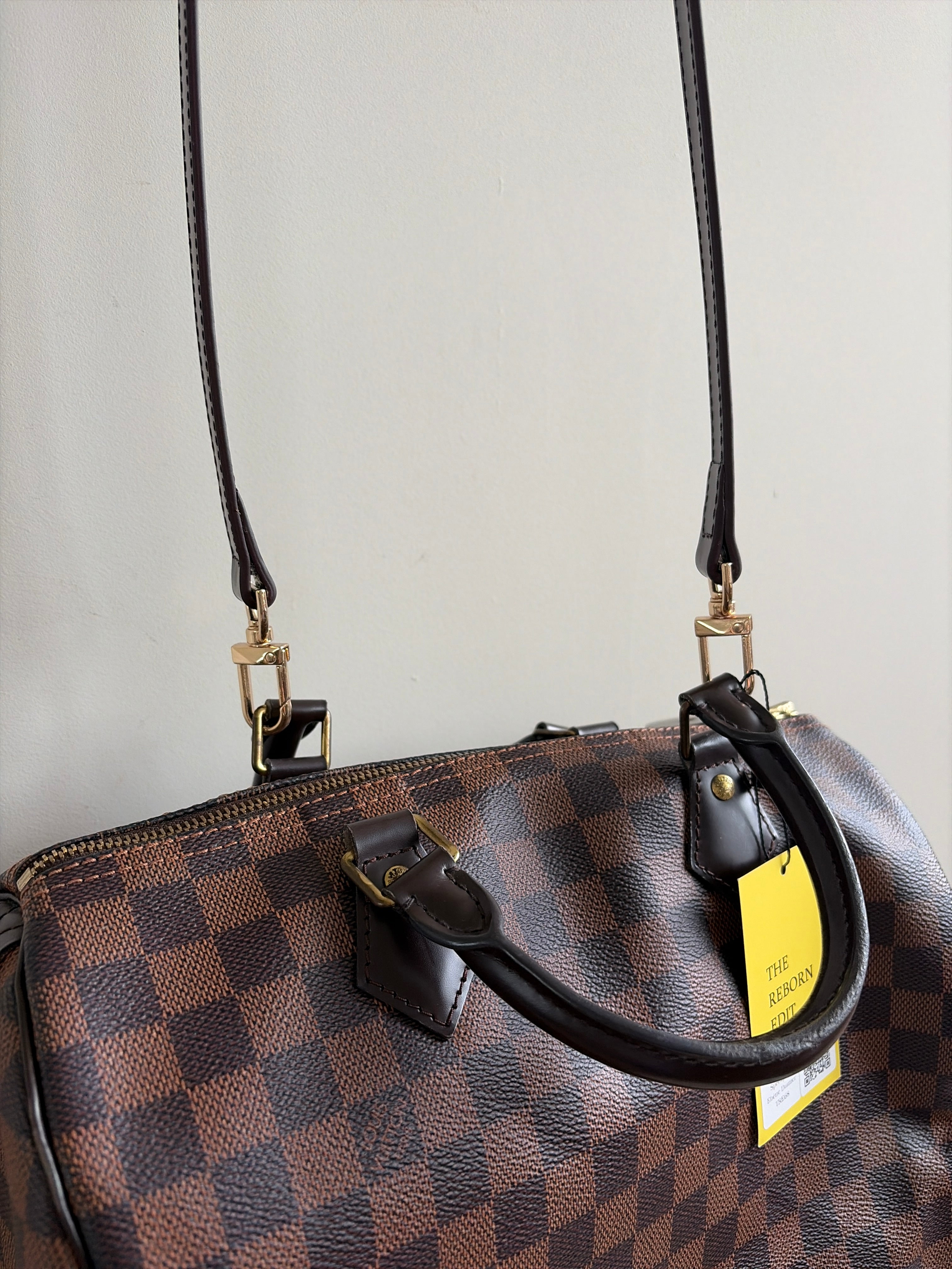 Vachetta crossbody strap - donkerbruin (Speedy, Alma, Neverfull, Keepall) - 7