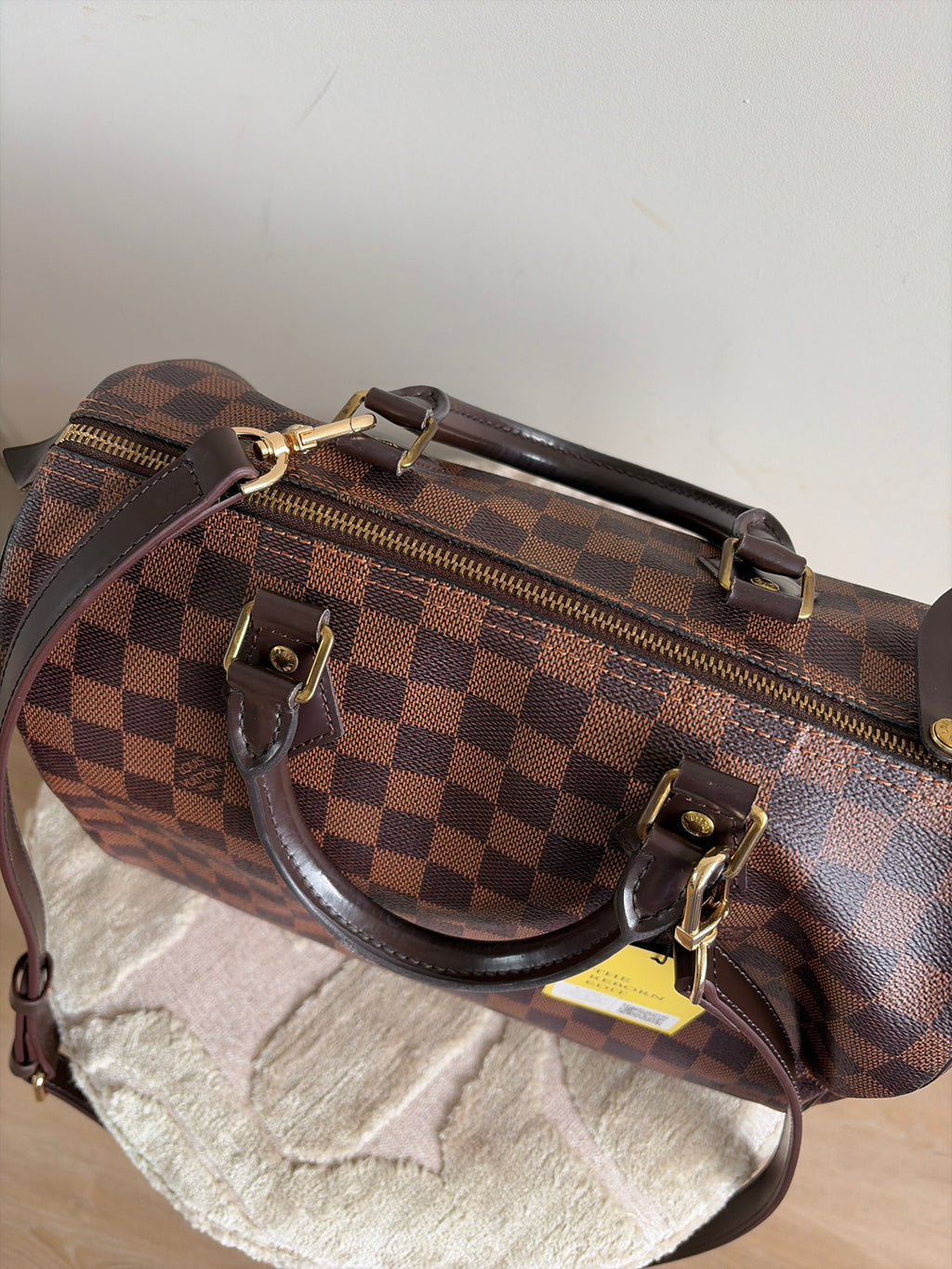 Vachetta crossbody strap - donkerbruin (Speedy, Alma, Neverfull, Keepall) - 9