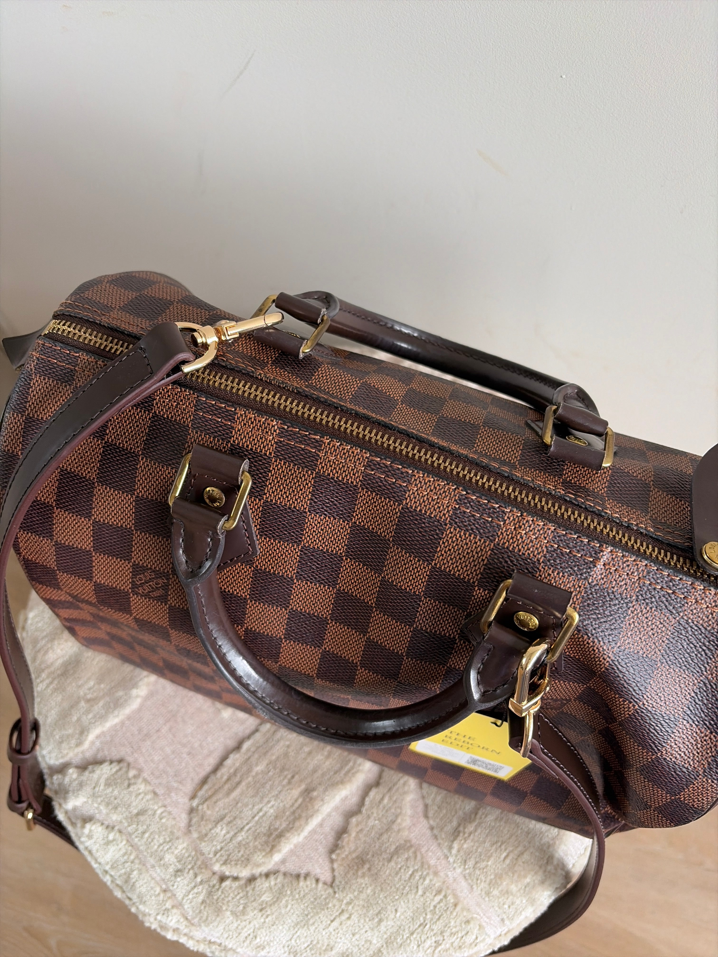 Vachetta crossbody strap - donkerbruin (Speedy, Alma, Neverfull, Keepall) - 9