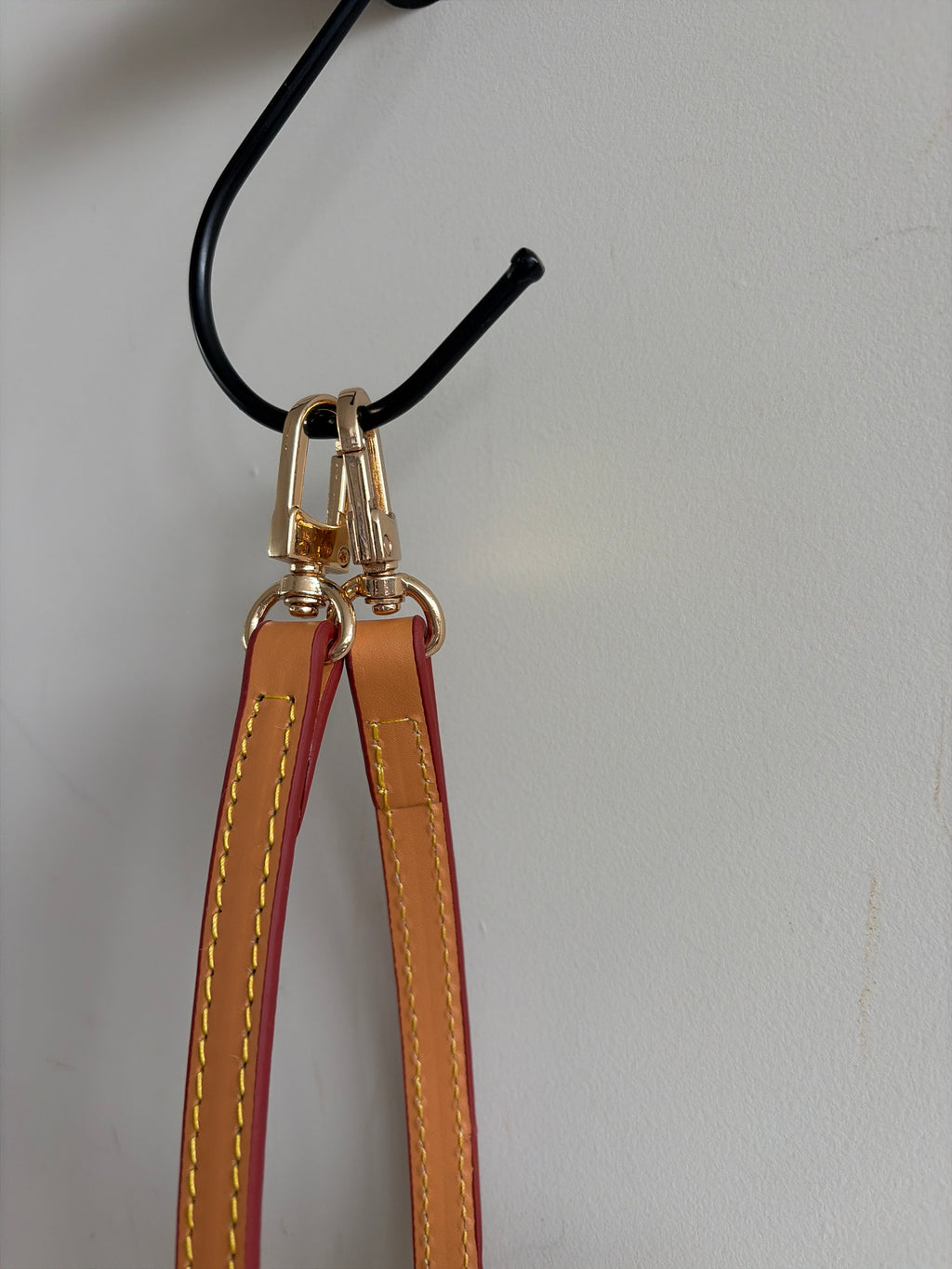 Vachetta crossbody strap - lichtbruin (Pochette, Recital) - 5