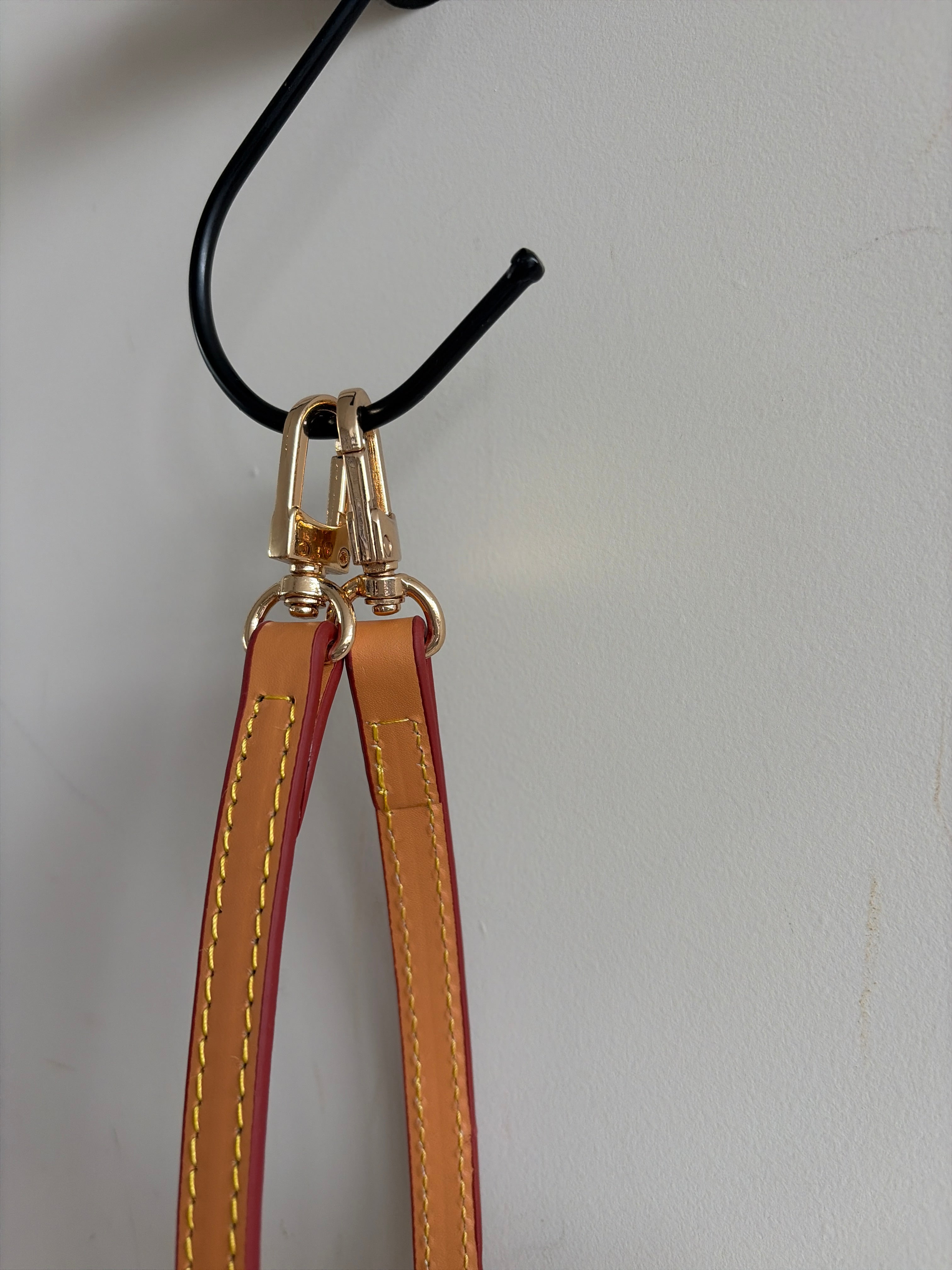 Vachetta crossbody strap - lichtbruin (Pochette, Recital) - 5