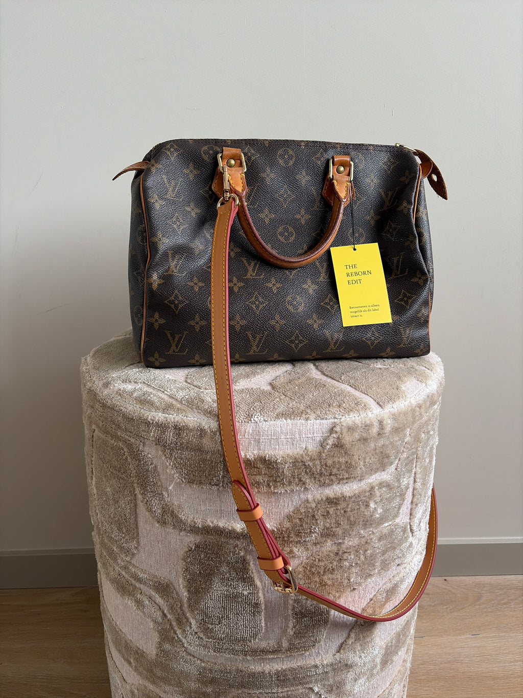 Vachetta crossbody strap - lichtbruin (Speedy, Alma, Neverfull, Keepall) - 5