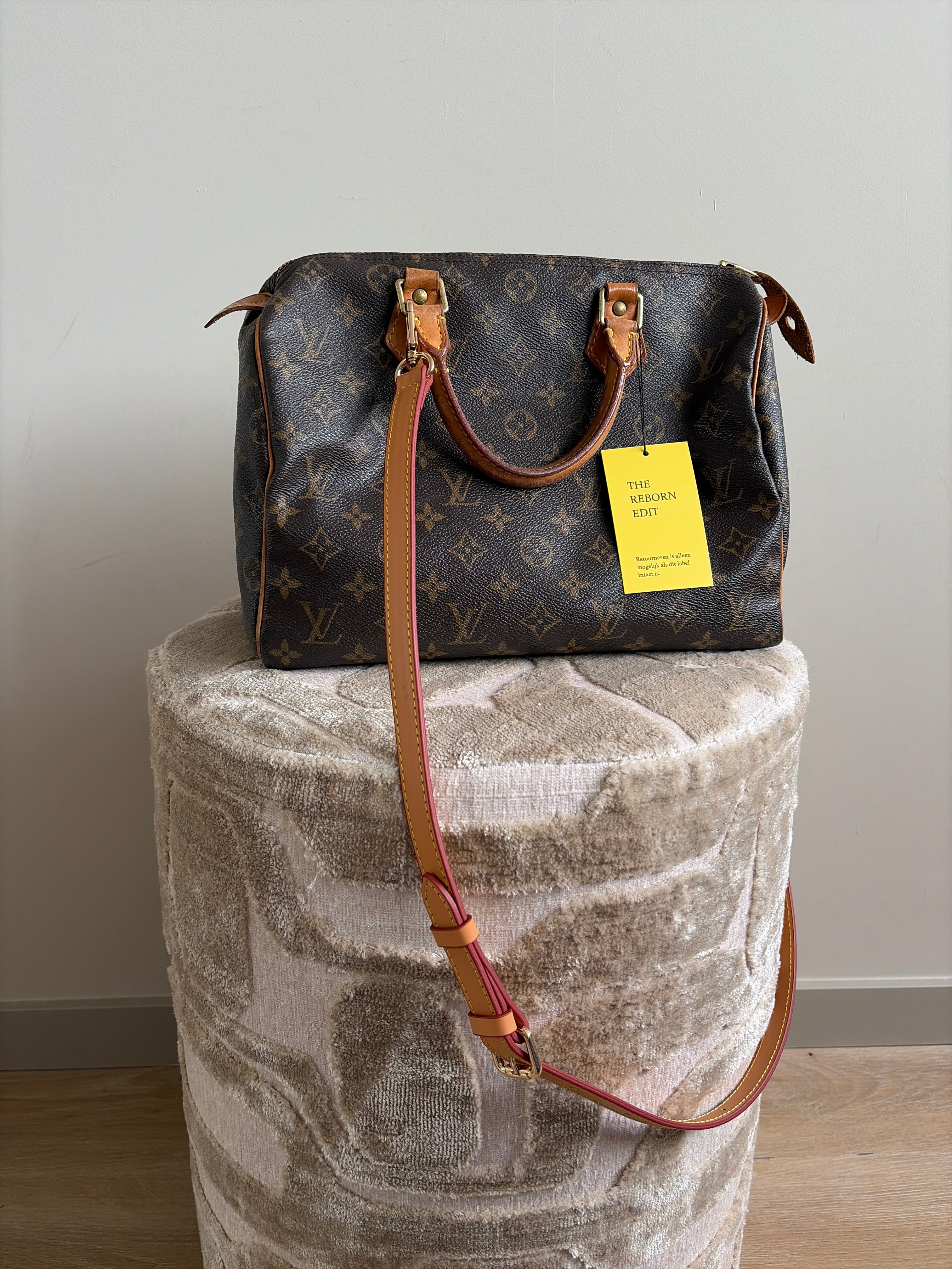 Vachetta crossbody strap - lichtbruin (Speedy, Alma, Neverfull, Keepall) - 5