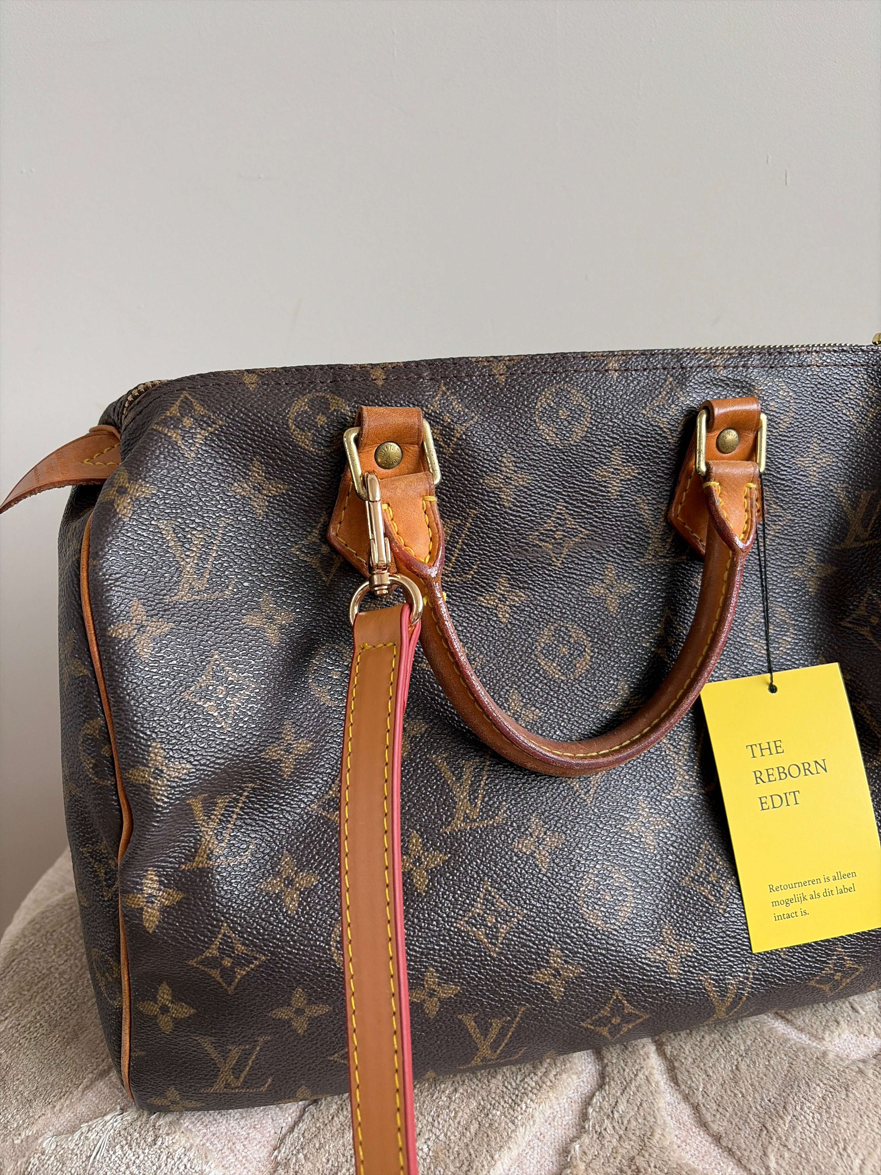 Vachetta crossbody strap - lichtbruin (Speedy, Alma, Neverfull, Keepall) - 6