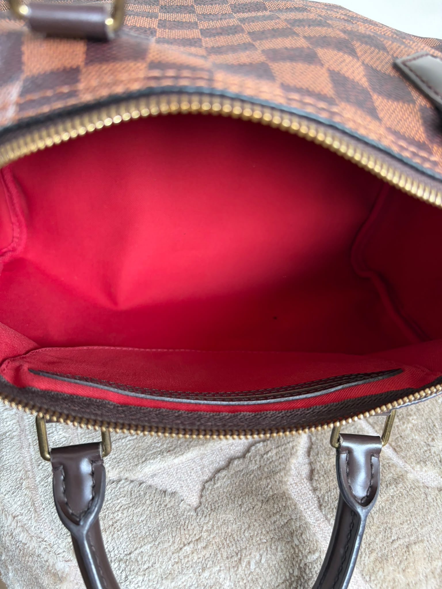 Louis Vuitton Speedy 30 Ebène Damier