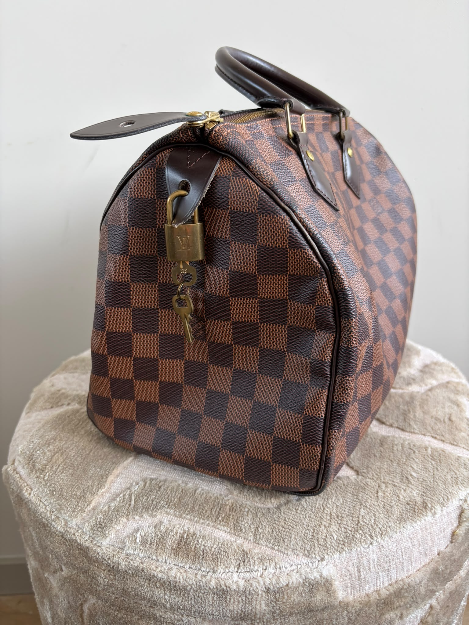 Louis Vuitton Speedy 30 Ebène Damier