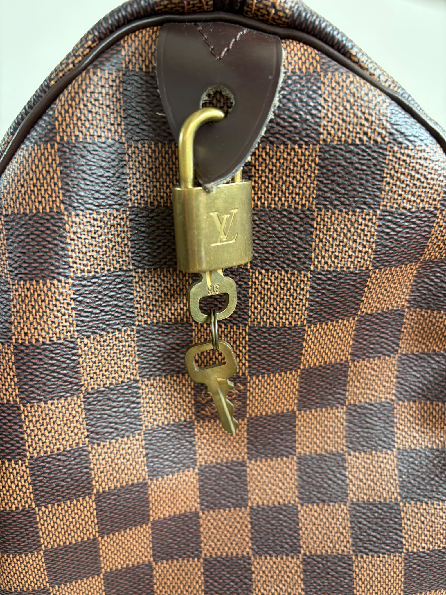 Louis Vuitton Speedy 30 Ebène Damier